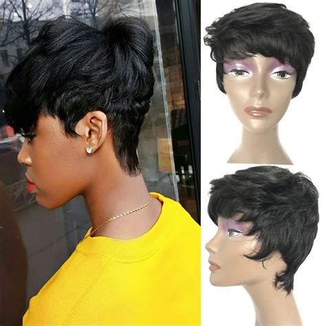 amazon short wigs|amazon short human wigs.